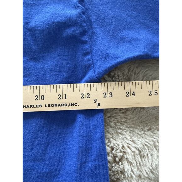 Reagan’s Throne T-Shirt XL Blue Patriotic Graphic Eagle Flags USA Tee - Picture 5 of 6